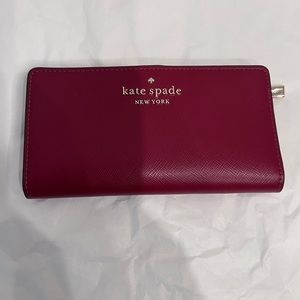 New Saffiano leather staci wallet